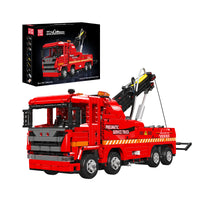 Mould King 19017 Scania Pneumatic Rescue Truck Building Set | 1,653 Pcs
