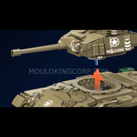 Mould King 20043 M24 Chaffee Tank Building Set | 932 Pcs
