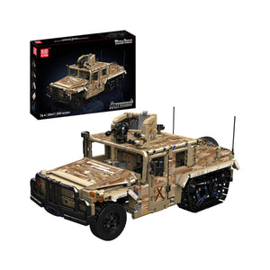 Mould King 20047 Remote-Controlled Desert Tracked Humvee Building Set | 2,094 Pcs