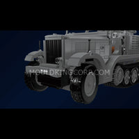 Mould King 20048 German 3.7cm Anti-Aircraft Half-Track Vehicle Building Set | 1,188 Pcs