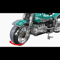 Mould King 23004 American Cruiser Motorcycle Building Set | 1,971 Pcs
