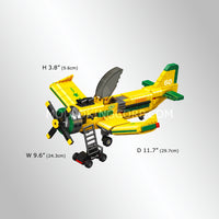 Mould King 24060 Brazilian Propeller Racing Aircraft Building Set | 562 Pcs
