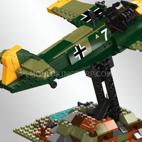 Mould King 24067 Messerschmitt BF 109 Aircraft Building Set | 574 Pcs
