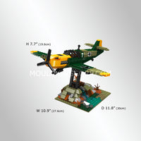 Mould King 24067 Messerschmitt BF 109 Aircraft Building Set | 574 Pcs
