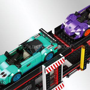 Mould King 24078 Sports Car Transporter Truck Building Set | 997 Pcs