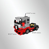 Mould King 24085 Racing Truck Building Set | 491 Pieces
