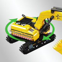 Mould King 24089 Mini Excavator Building Set | 705 PCS
