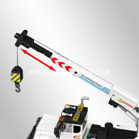 Mould King 24092 Service Crane Truck Building Set | 670 Pcs
