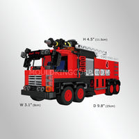 Mould King 24094 Urban Rescue Fire Truck Building Set | 752 Pcs

