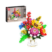 Mould King 24099 Dreamy Flower Bed Mixed Bouquet Building Set | 1,164 Pcs
