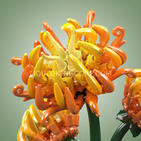 Mould King 24118 Chrysanthemum Potted Plant Building Block Set | 417 Pcs
