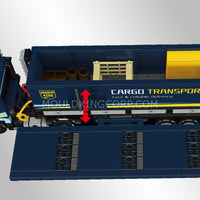 Mould King 24125 Container Freight Truck Building Set | 972 Pcs
