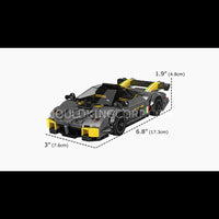 Mould King 27092 Huayra R Supercar Building Set | 390 Pcs
