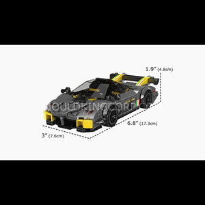 Mould King 27092 Huayra R Supercar Building Set | 390 Pcs