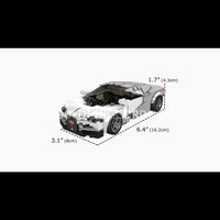 Mould King 27102 Tourbillon Hybrid Sports Car Building Set | 351 Pcs
