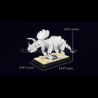 Mould King 29006 Triceratops Dinosaur Fossil Building Kit | 397 Pcs