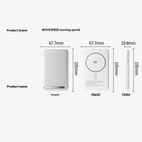 MOVE SPEED MSP03 Qi2 Magnetic Power Bank 10000mAh 30W (CCC Certified)
