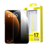 Baseus Crystal Diamond Series Privacy Tempered Glass Dust-free Chamber II
