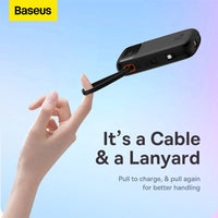 Baseus Qpow2 Dual-Cable Digital Display Fast Charge Power Bank 20000mAh
