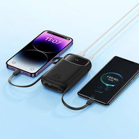 Baseus Qpow2 Dual-Cable Digital Display Fast Charge Power Bank 20000mAh