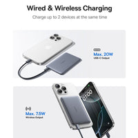 Baseus PicoGo AM41 Ultra-Slim Magnetic Power Bank 5000mAh 20W
