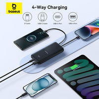 Baseus Lipow Dual-Cable Power Bank with Digital Display 10000mAh 22.5W
