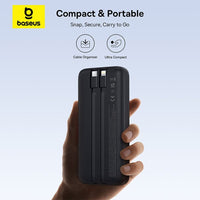 Baseus Lipow Dual-Cable Power Bank with Digital Display 20000mAh 22.5W