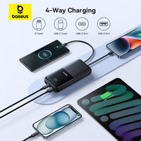 Baseus Lipow Dual-Cable Power Bank with Digital Display 20000mAh 22.5W