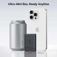 Baseus PicoGo AM31 Qi2 Ultra-Mini Magnetic Power Bank with Kickstand 5000mAh 20W
