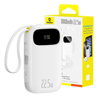 Baseus EnerFill FC31 Digital Display Power Bank with 2 Built-in Cables 10000mAh 22.5W