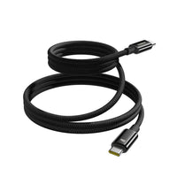 Baseus Tungsten Gold Magnetic Charging Cable USB-C to USB-C 100W 1m-Cluster Black
