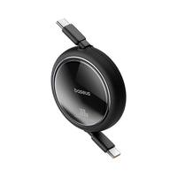 Baseus Free2Draw Mini Retractable Charging Cable Type-C to Type-C 100W 1m for iPhone 15 / 16 / 17 Series
