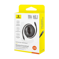 Baseus Free2Pull Mini Retractable Charging Cable USB-C to USB-C 100W 2M