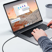 Baseus Dura Fast Charging Data Cable USB-C to USB-C 240W 1M-Gold Black
