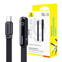 Baseus MVP 3 Fast Charging Cable USB-C to USB-C 100W-Cosmic Black

