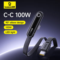 Baseus MVP 3 Fast Charging Cable USB-C to USB-C 100W-Cosmic Black
