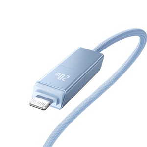 Baseus Versatile Two-for-Two Fast Charging Cable U+C to C+L 60W 2M