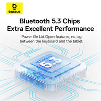 Baseus Brilliance Series 2 Original Keyboard Case for iPad Pro 11" (2018 / 2020 / 2021 / 2022) / iPad Air 4 / Air 5 / Air 6-Cluster Black
