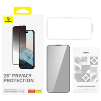 Baseus Diamond Series Full-Coverage Privacy Protection Tempered Glass Screen Protector
