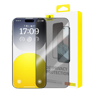 Baseus Diamond Series Full-Coverage Privacy Protection Tempered Glass Screen Protector