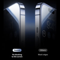 Baseus Diamond Series Full-Coverage Privacy Protection Tempered Glass Screen Protector
