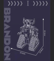 MOULD KING 15082 Brandon Interstellar Three-transformation RC Robots with 536 Pieces
