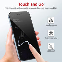 iPhone 16 Pro Max / 17 Pro Max Privacy Tempered Glass Screen Protector
