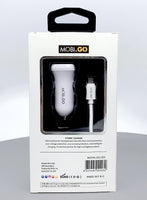 sky Mobigo GO203 3.1A 2USB Car Charger with USB-A to Micro Combo
