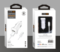 sky Mobigo GO203 3.1A 2USB Car Charger with USB-A to Micro Combo
