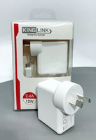 sky Kinglink M8J906M 12W wall charger with USB-A to micro combo
