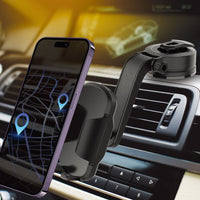 UTIA Car Mount For Dashboard & Air-vent & Windshield
