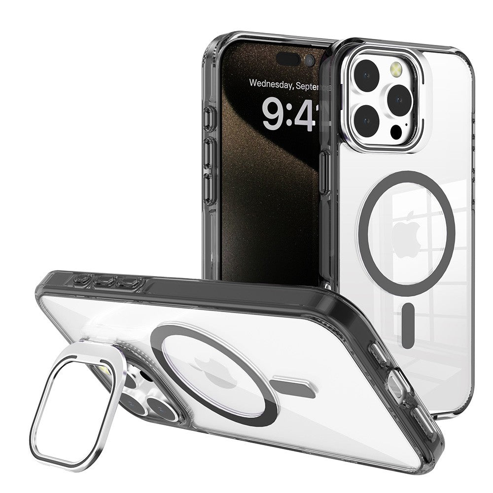 REDEFINE Lens Flip Stand Transparent Magsafe Case for iPhone 16e