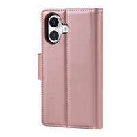iPhone 17 Hanman 2 in 1 Detachable Flip Leather Wallet Case With Magnetic Ring
