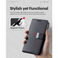 Mercury Rich Diary Case Cover With Magnetic Ring for Samsung Galaxy S26 Ultra
